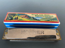 Hohner Mundhamonika Retro Vintage Gruß aus dem Schwarzwald M. Hohner