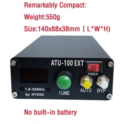ATU-100 Automatic Tuner with OLED Display