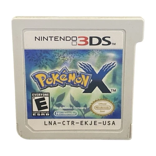 Pokemon X (Nintendo 3DS, 2013) Authentic Cartridge Only - Tested & Working