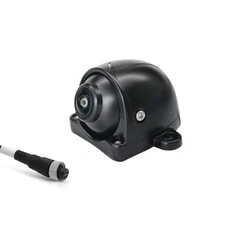 Metal Case 180° Mini 4PIN Side/ Rear View Backup Camera For MDVR Truck Monitor