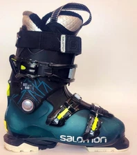 USED $500 Men's Salomon QST Access R80 Ski Boots Black most sizes