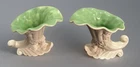 Red Wing Pottery 1097 CREAM LIME Green Cornucopia Horn of Plenty RARE MINNESOTA