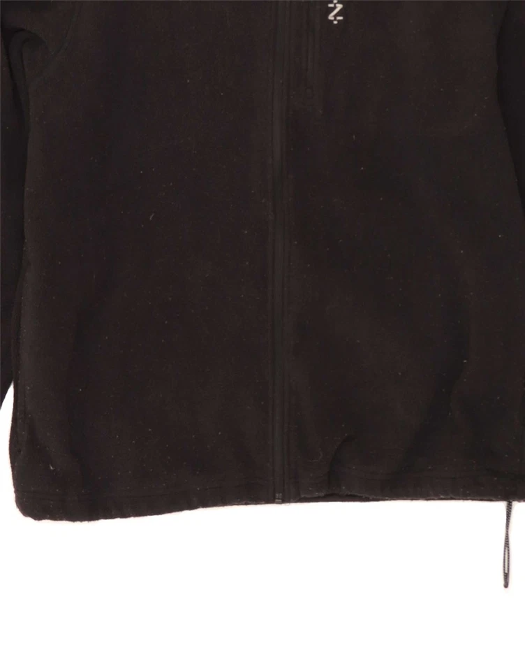 IZOD Mens Fleece Jacket UK 40 Large Black Polyester BG06 - Image 3 of 4