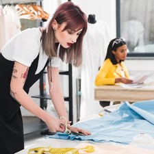 8 Inch Office Scissors for Paper Fabric, Stainless Steel Blade, Heavy Duty, R...