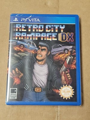 Retro City Rampage DX Sony PlayStation Vita New Sealed