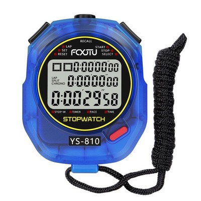 Sports Stopwatch Timer, 10 Lap/Split Memory Digital Stopwatch Countdown Timer...