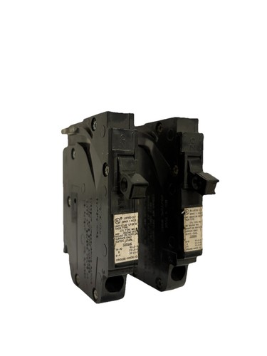 (Lot Of 2) Crouse-Hinds MH/MM 115 1 Pole 15 Amp Circuit Breakers - Left Clip