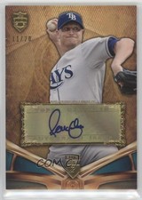 2013 Topps Supreme Retired and Active Blue 11/20 Alex Cobb #SA-ALC Auto i5q