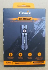 Fenix E18R v2.0 1200 Lumen Ultra Compact Rechargeable Flashlight  [31D]