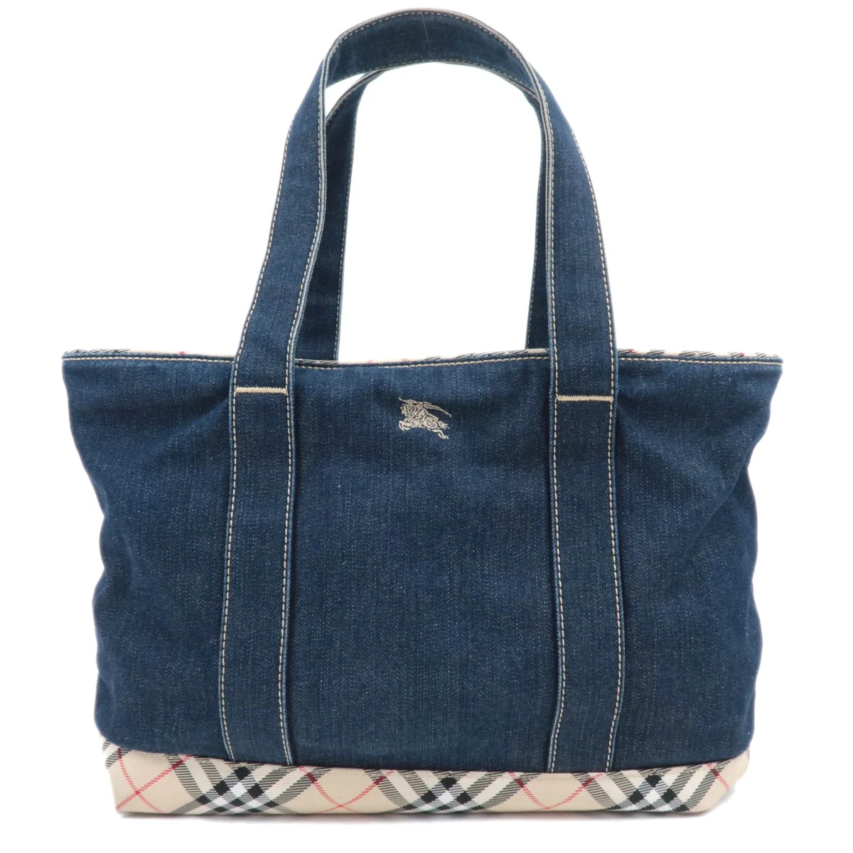 Burberry Denim Exterior Bags & Handbags for Women for sale | eBay