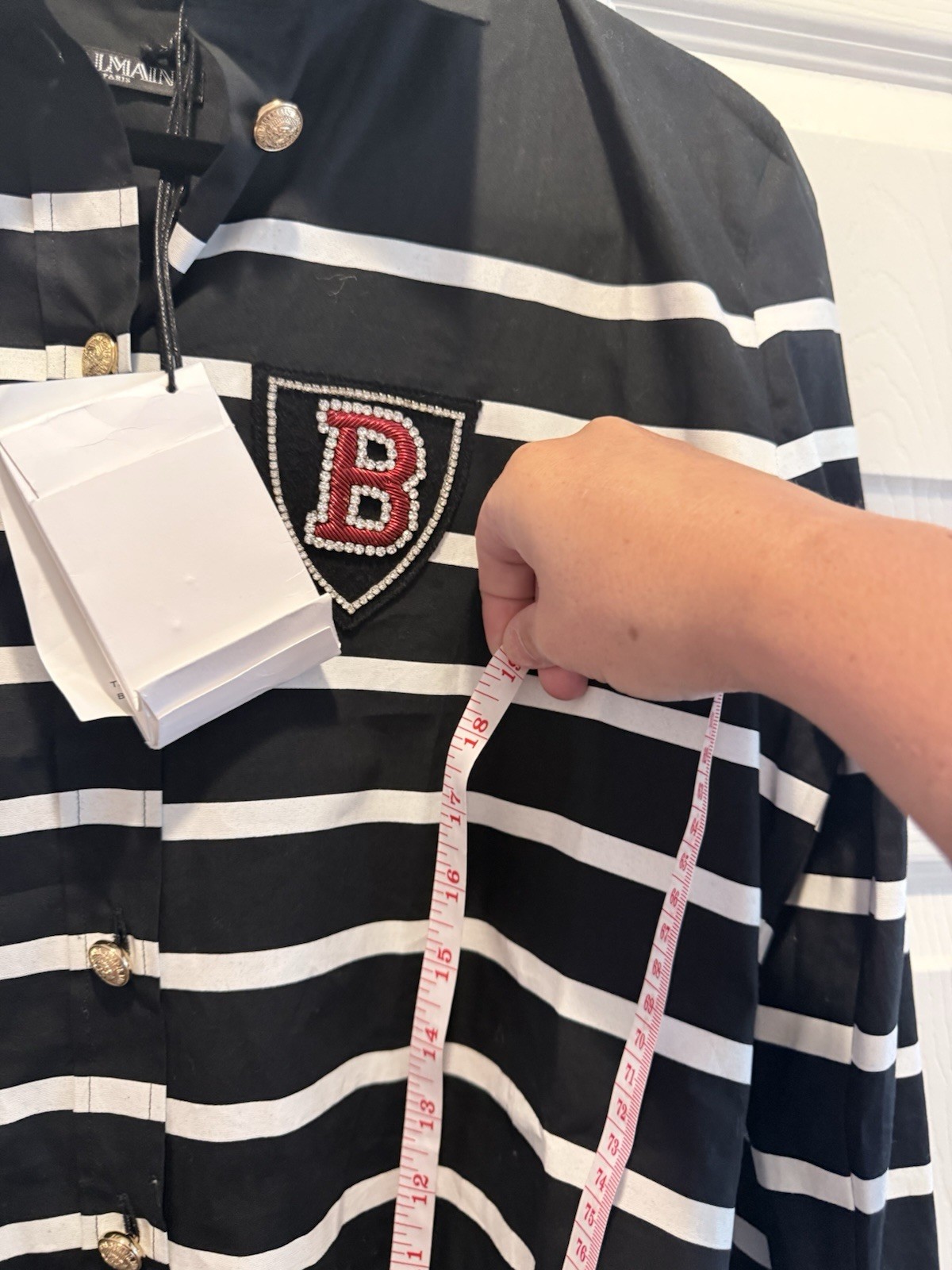 Balmain Button Down Blouse - image 7