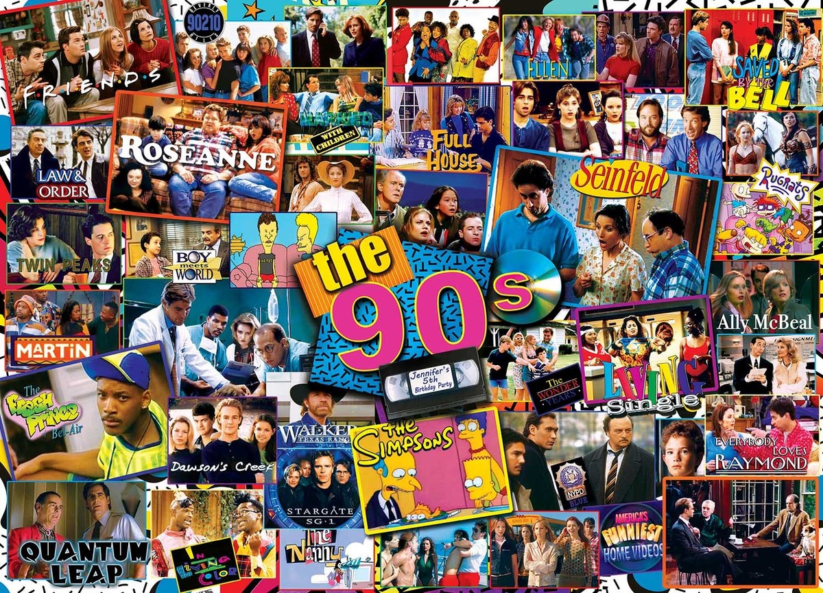 90s TV Shows 1000-Piece Nostalgic Jigsaw Puzzle | eBay