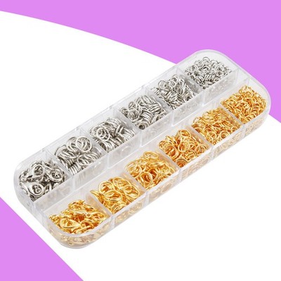 Bead Stringing Findings Making Kit Lobster Clasps Accessory Set Jewelry