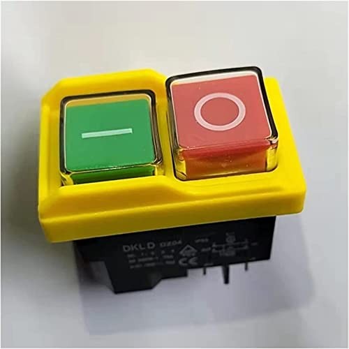 4-Pack Waterproof Electromagnetic Push Button Switches 250VAC 8A ON Off Start St