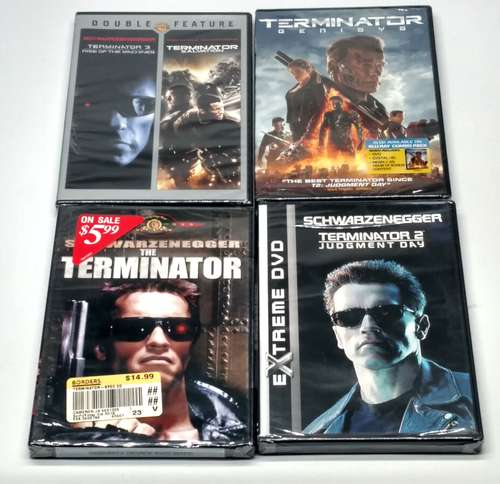 Terminator Collection | 1-3, Salvation, Genesis | DVD | New/Sealed