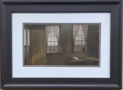 Andrew Wyeth ''Her Room '63'' CUSTOM FRAMED Art Americana Rural Farm USA