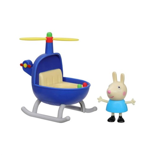 Peppa Pig Club Little Helicopter Toy 3 In Rebecca Rabbit Figure Preschool F2742 - Picture 3 of 3