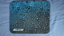 Allsop Naturesmart Mouse Pad Raindrops Design 8 1/2 x 8 x 1/10 30182