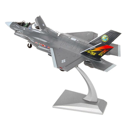 1/72 Pressofuso in lega americana F-35B modello di aereo da caccia regalo da - Foto 3 di 7