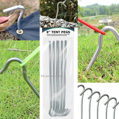 Zeltstifte Anker Camping Gartenplane Pazibo festliche Dekostifte Hammer in 