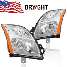 For 2010 2011 2012 Nissan Sentra Sedan Chrome Headlights Amber Corner Lamps Pair For 2010 2011 2012 Nissan Sentra Sedan Chrome Headlights Amber Corner Lamps Pair