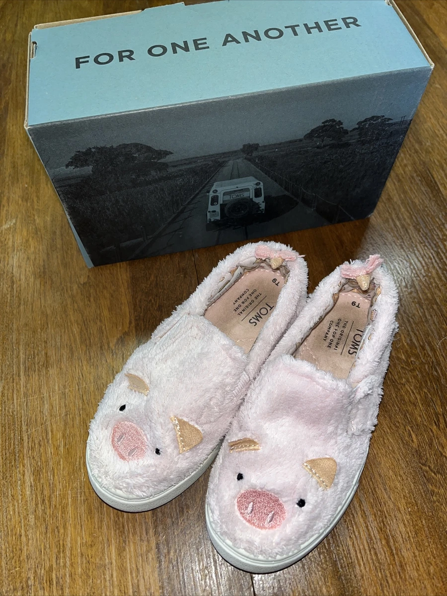 Toms fuzzy shoes sale