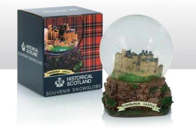 Edinburgh Schottland Castle groÃŸe Schneekugel Scotland Schloss Snowglobe