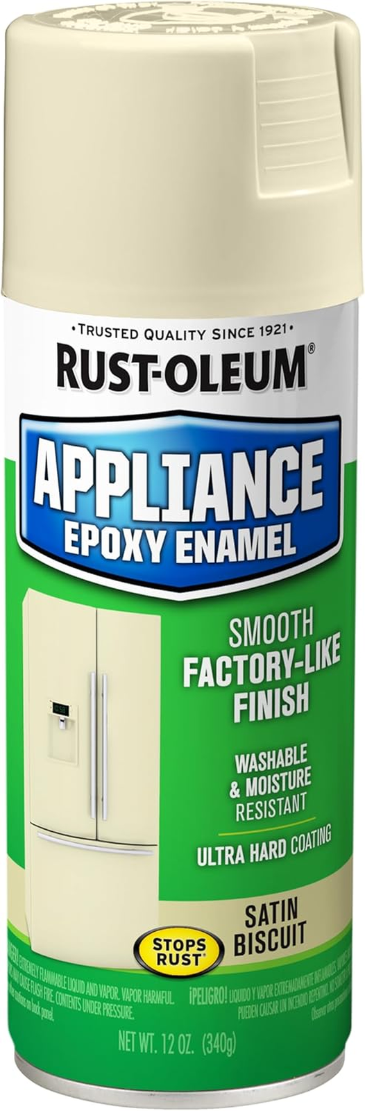 Rust-Oleum 12 Oz Biscuit Appliance Epoxy Spray Paint 210372