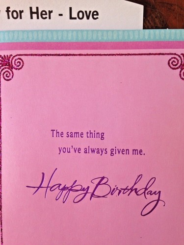 WOMAN I LOVE BIRTHDAY Cards, Wife Girlfriend 16 Choices HALLMARK 38 - Picture 20 of 46