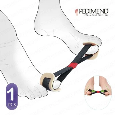 Pedimend Bunion Corrector Band for Big Toe Stretching 1PC Foot Care Big Toe Belt