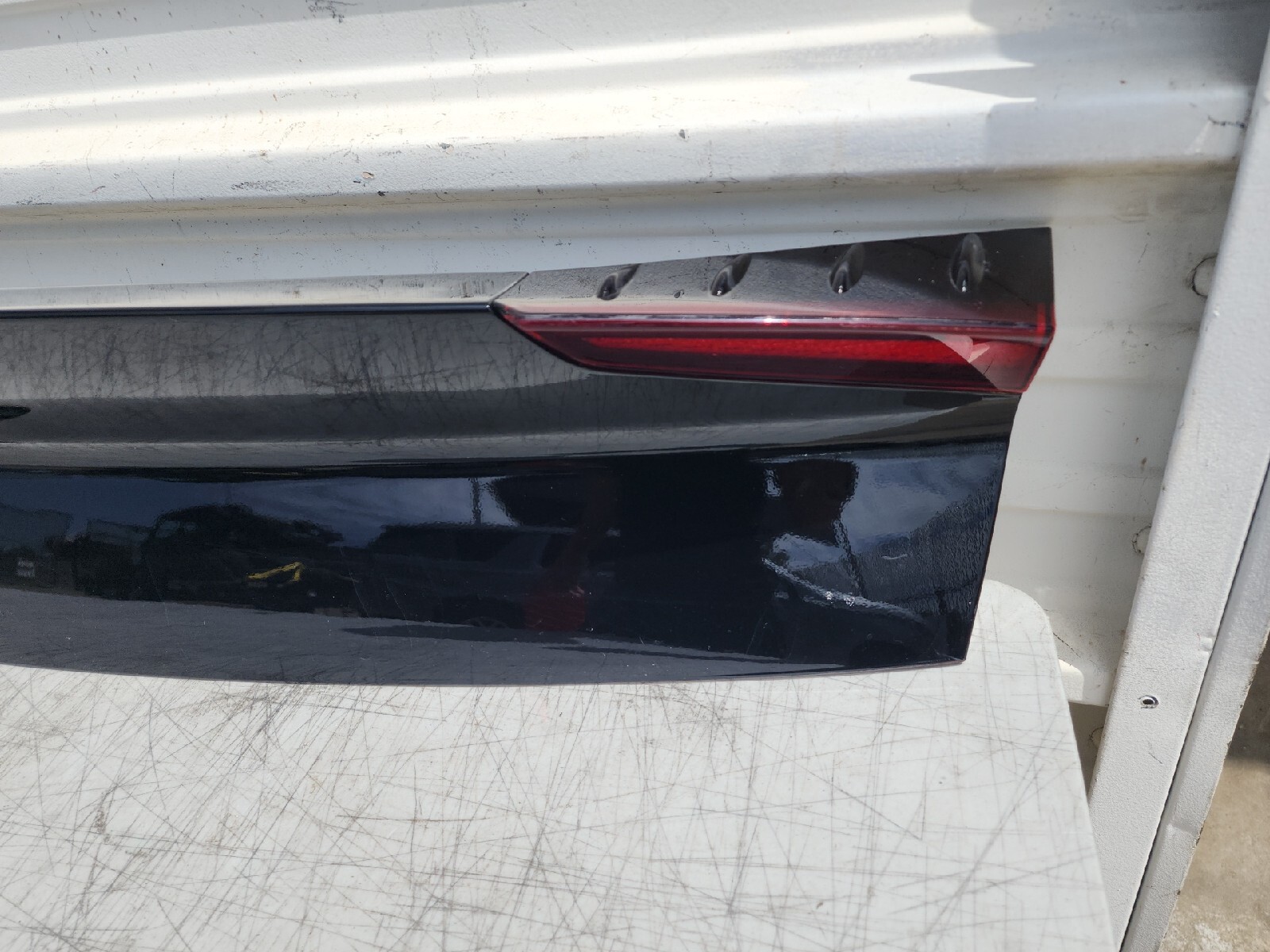 2020 2021 2022 2023 hyundai sonata rear trunk lid garnish trim panel