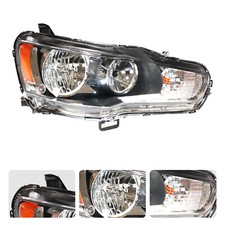 2008-2017 Mitsubishi Lancer Right Halogen Headlight Assembly - Replacement