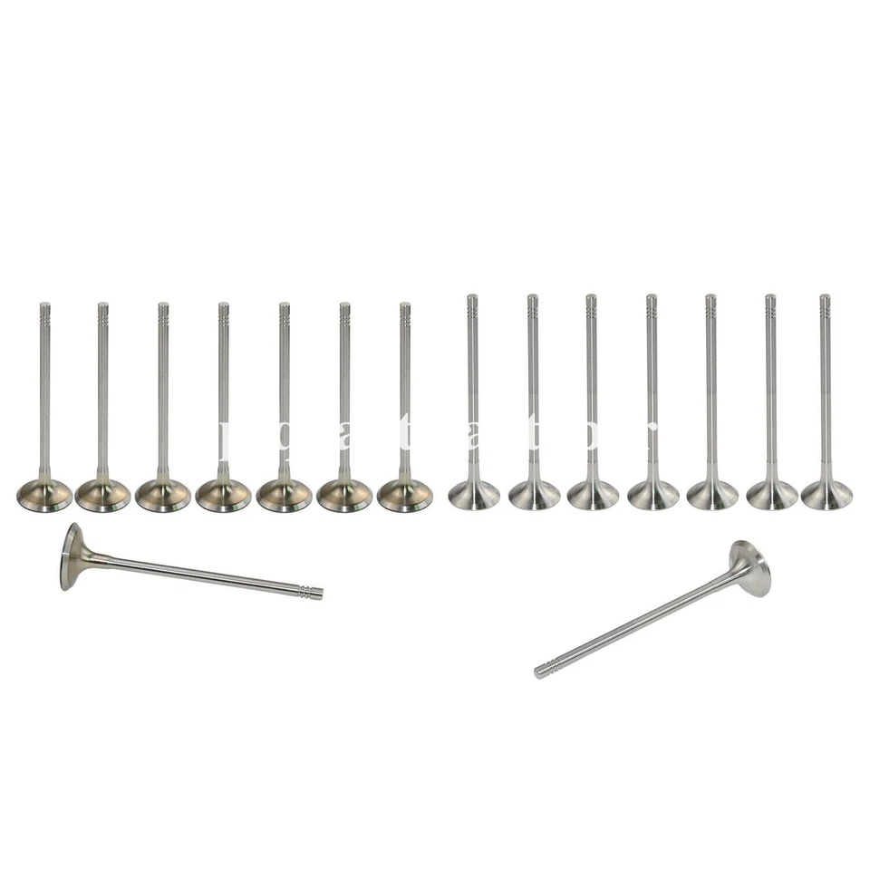 8 STÜCKE Einlass-Auslassventile für Citroën C5 III Break DS4/DS4 Crossback 1.6 - Bild 3 von 4