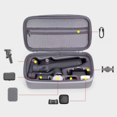 Handheld Stabilizers Carrying Case for Mobile 7 EVA Hard Storage Case Handbag