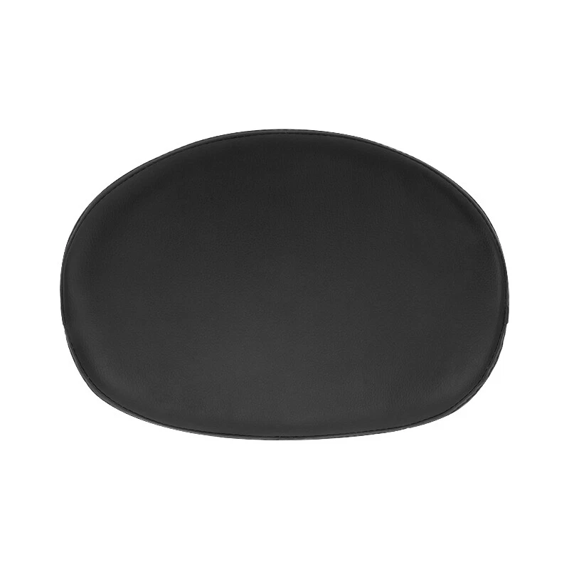 Passenger Sissy Bar Backrest Cushion Pad For Harley Yamaha Honda Suzuki Kawasaki Foto 3 de 4