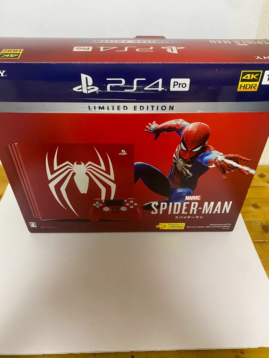 Playstation 4 Pro 1TB SSD Limited Edition Console - Marvels Spider