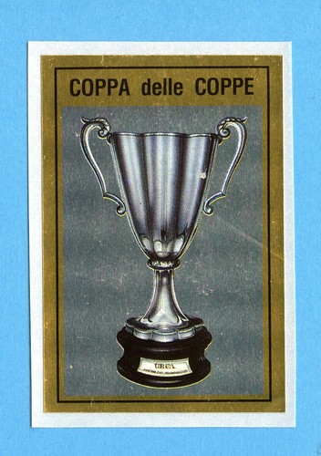 CALCIATORI PANINI 1987-88 -Figurina-Sticker 554 - COPPA DELLE COPPE -Rec
