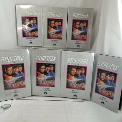 7 Star Trek  VHS Original Series NEW Miri ARMAGEDDON Bread & Circus ARENA Errand
