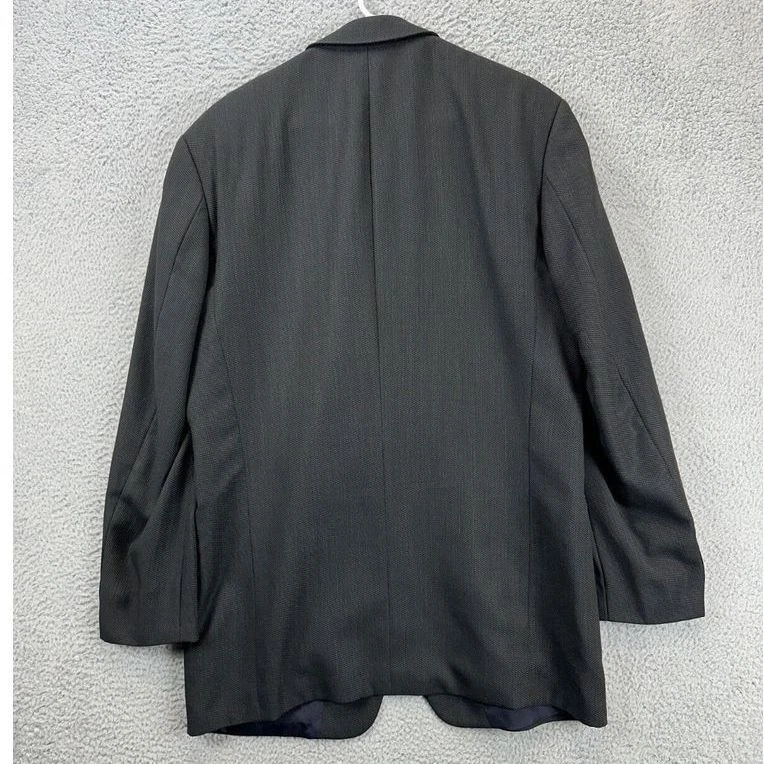 Blazer Abrigo Deportivo Boss Hugo Boss Adulto 42L Negro Mezcla Lana Virgen 2 Botones Para Hombre Foto 2 de 4