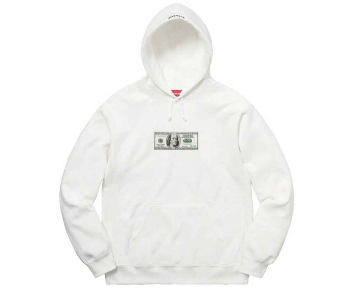 Sweat shirt à capuche Supreme Franklin blanc taille : M