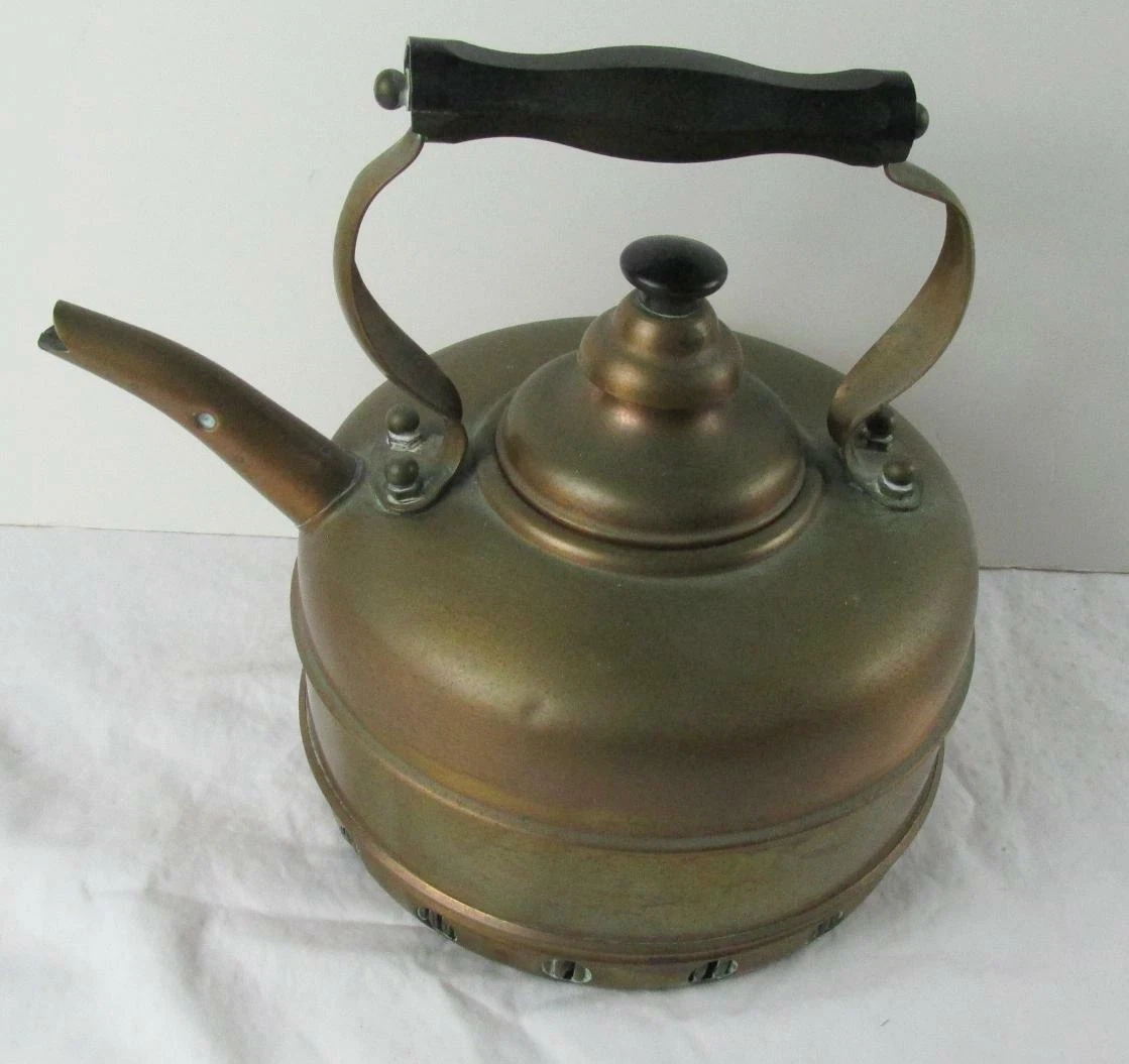 Copper Electric Kettle Early Vintage Tea Water Kettle by Premier 