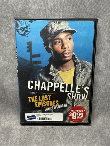 Chappelle's Show The Lost Episodes Uncensored DVD 2006 Blockbuster Rental