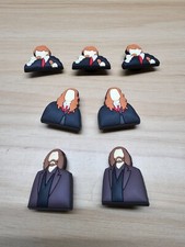 LOT OF 7 HARRY POTTER SHOE CHARMS - COMPATIBLE WITH CROCS