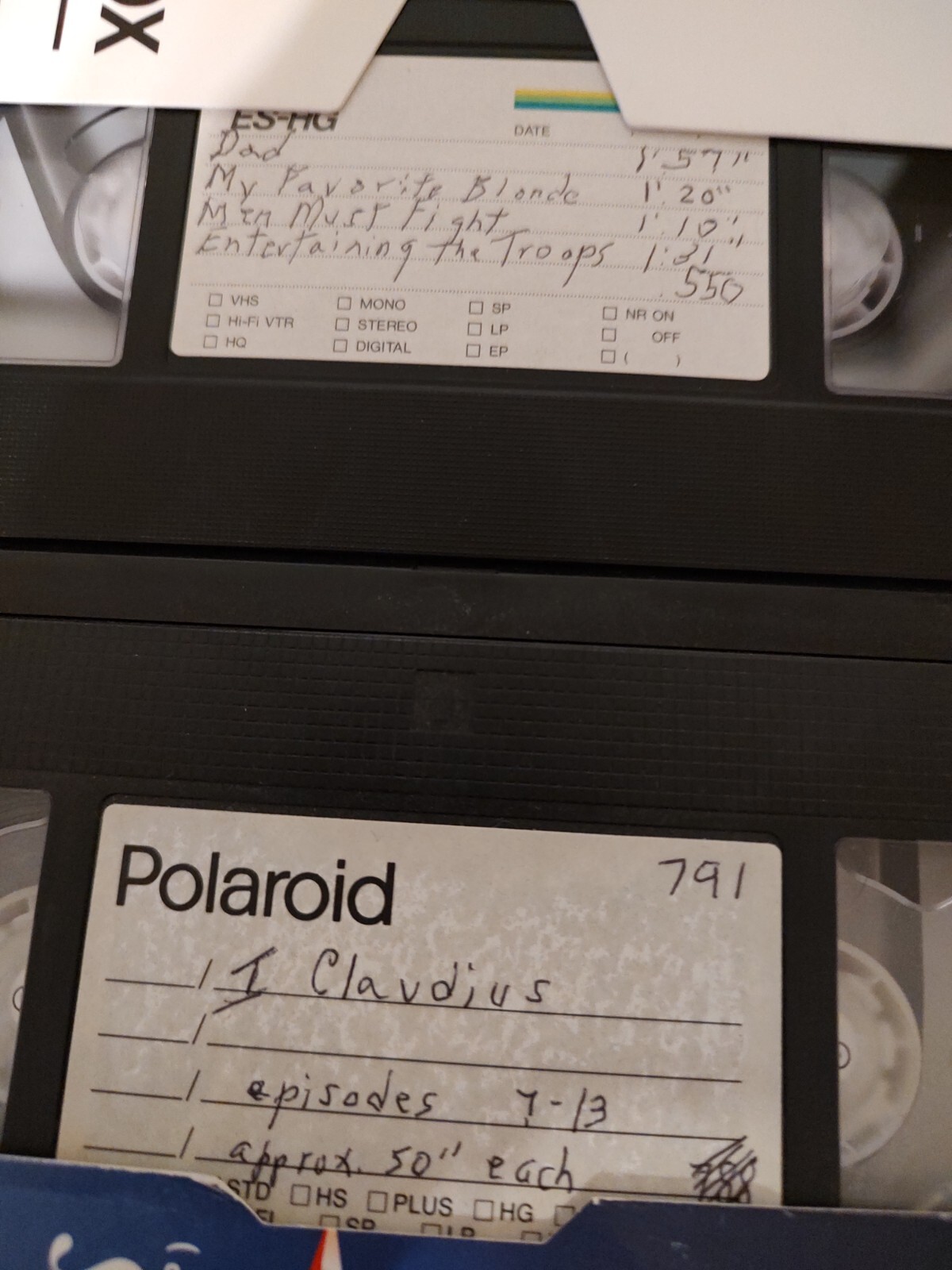 Lot Of 20 PreRecorded VHS Tapes Sold As Used Blanks VCR Tapes eBay