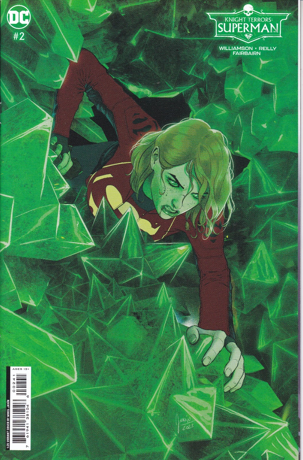 KNIGHT TERRORS SUPERMAN #2 (2023) - Janin VARIANT Cover