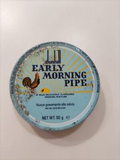 Scatola di latta vintage, TABACCO EARLY MORNING PIPE, SMOKING DUNHILL LATTA