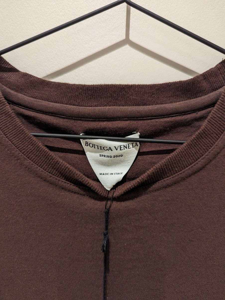 【BOTTEGA VENETA】Sunrise Light Cotton Round Neck T-shirt BOTTEGA VENETA - SUNRISE COTTON JERSEY T-SHIRT - Eleonora