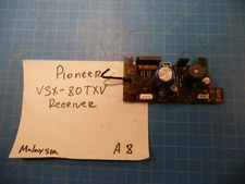 Pioneer Elite VSX-80TXV Receiver Replacement Parts DC/DC Assembly Circuit Board