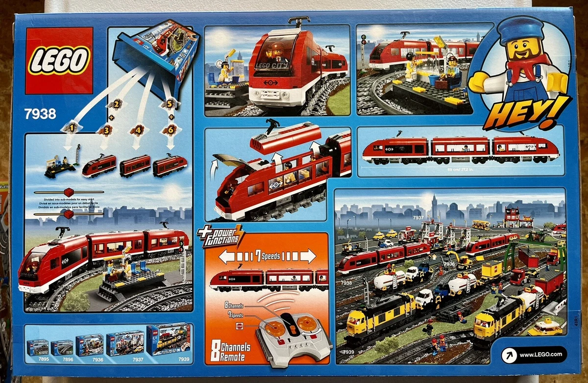 LEGO Set 7938-1 Passenger Train (2010 City > Trains)