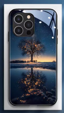 Funda Teléfono A+Starry Sky Apple 17 Promax Nueva iPhone 13 Marca de Moda 14Pro Glass11